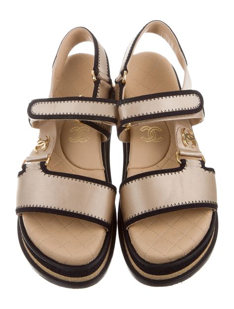 chanell sandalen|chanel sandals for women.